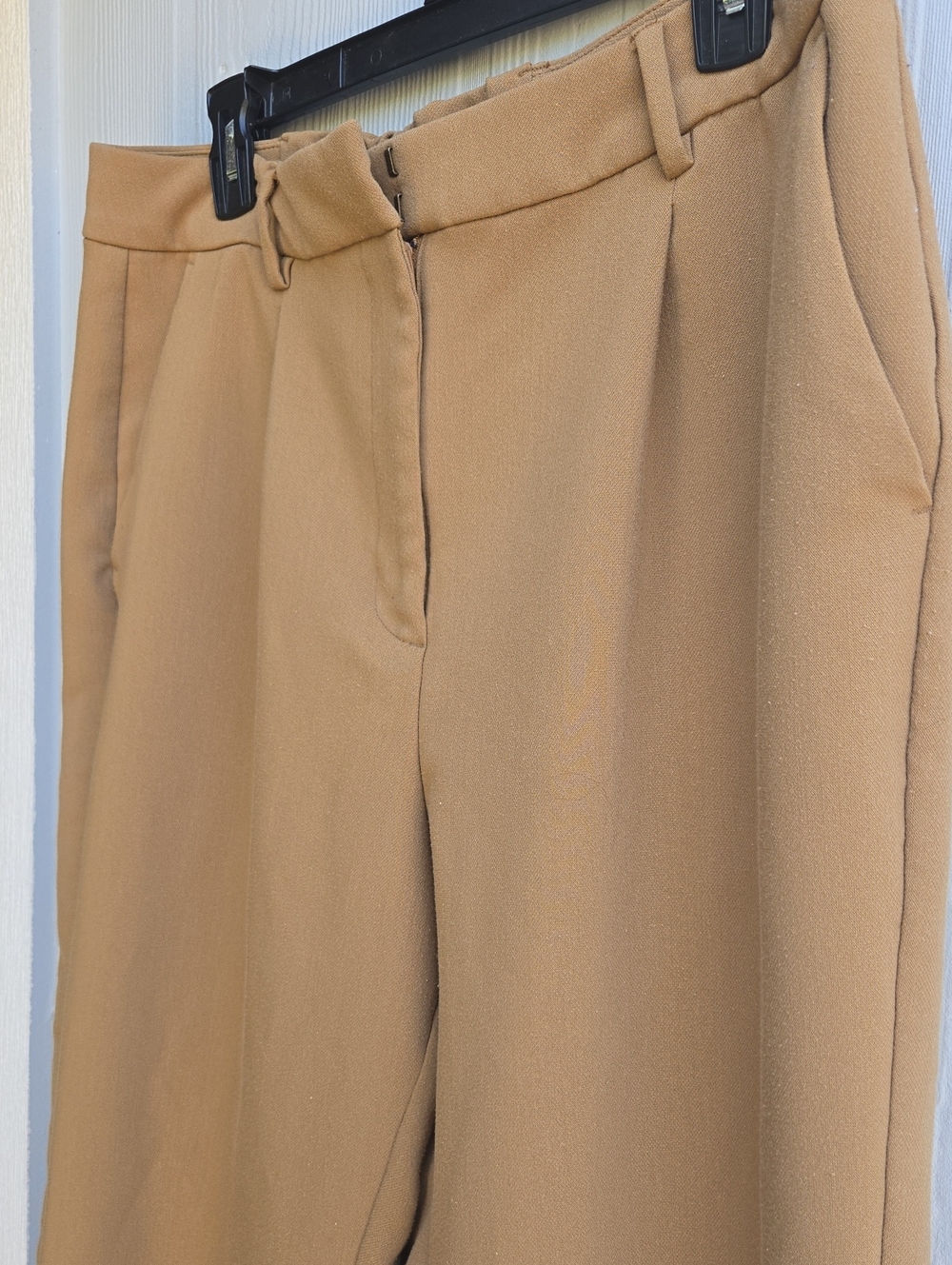 Old Navy Extra High-Waisted Taylor Trouser Wide-Leg Pants Camel (Size L)